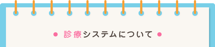 診療システムについて